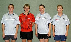 Thomas Waibel, Daniel Windischbauer, Harald Waibel und Alexander Zaunmayr